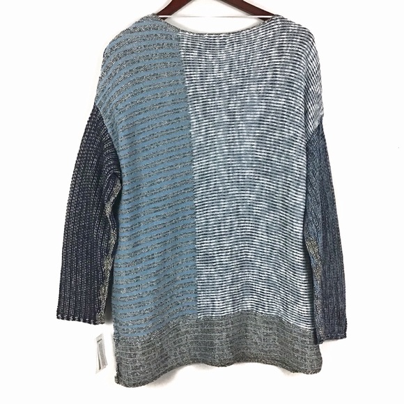 Style & Co Macy's Plus Colorblock Tunic Sweater - Picture 4 of 4